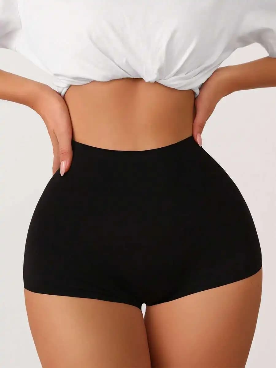 Pantaloncini modellanti a vita alta da donna per l'estate, comodi per modellare il corpo