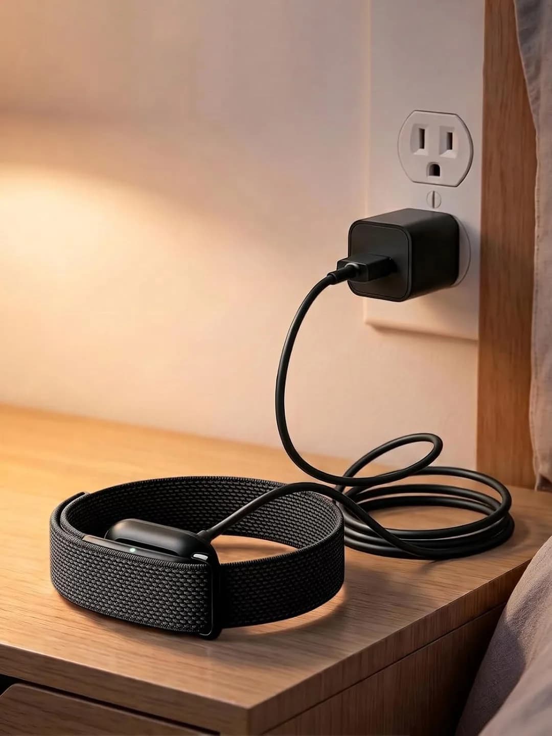 Black Charger Cable for Fitbit Air USB-C Charger for Google Fitbit Air Charging Replacement Charging Cable No Adapter 3.3 ft