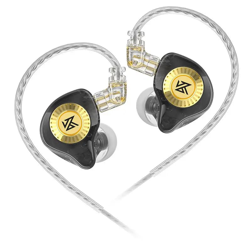 KZ EDX‑Ultra Wired Hi‑Fi In‑Ear Monitor Earbuds, Replaceable Cable, Music Sport Gaming Noise Cancelling Headset