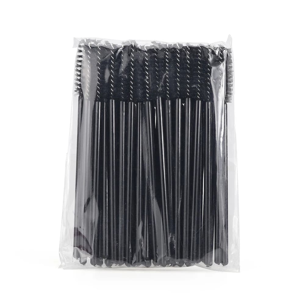 50PCS Disposable Eyelash Brushes Lashes Extension Eyebrow Brush Mascara Wands Applicator Makeup Tool