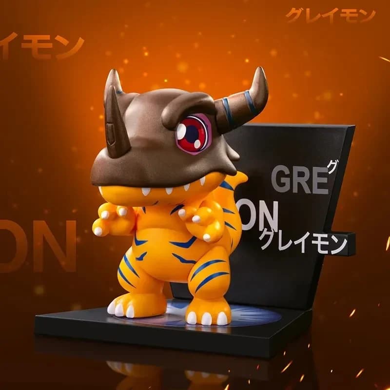 POP MART Digimon Adventure Series Magneti per frigorifero Scatola cieca Guess Bag Scatola misteriosa Giocattoli Bambola Anime Figura Ornamenti Regalo