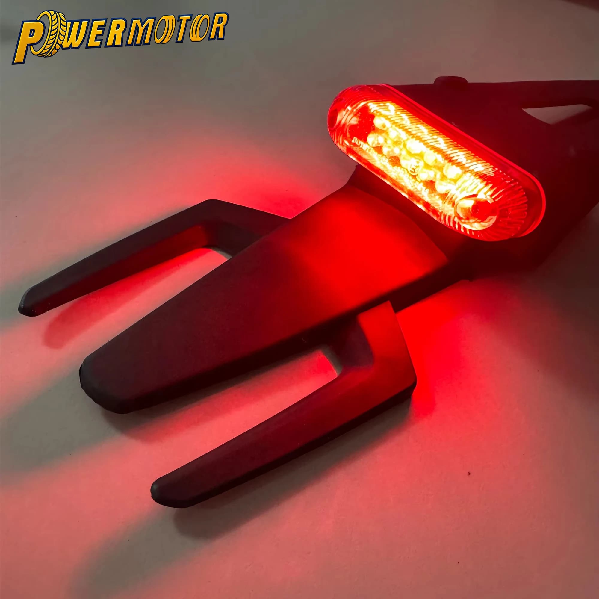 Fanale posteriore universale per moto, luce freno, parafango posteriore per Honda Yamaha Kawasaki Dirt Bike Motocross, ricambi modificati