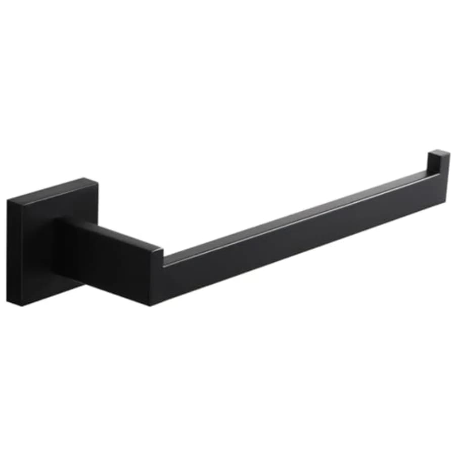 Bathroom Hand Towel Holder Hand Towel Bar 10 Inche Right Side Square Towel Ring for Kitchen Cabinet Toilet Door Wall Mount Stai