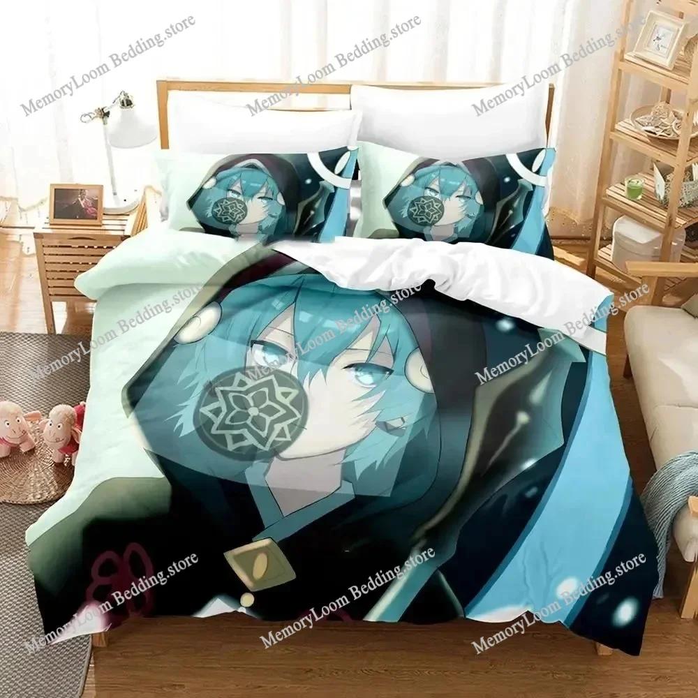 Anime Odd Taxi Bedding Set Boys Girls Twin Queen Size Duvet Cover Pillowcase Bed Kids Adult Fashion Home Textileextile