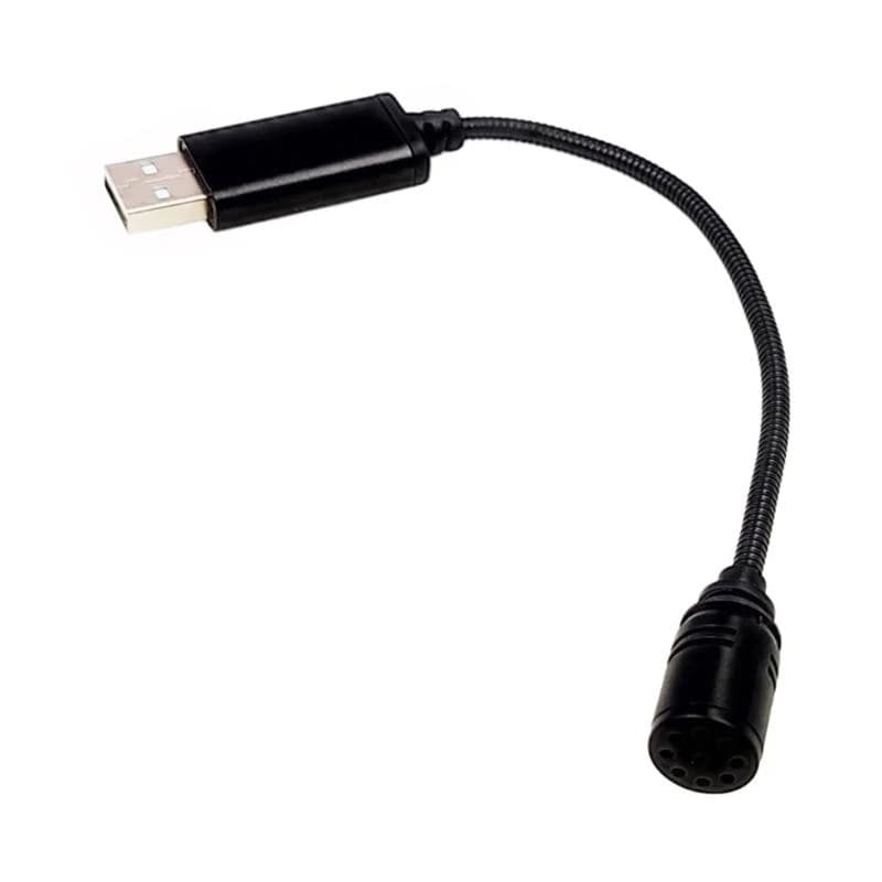 Adattatore mini microfono USB 2.0 portatile per PC