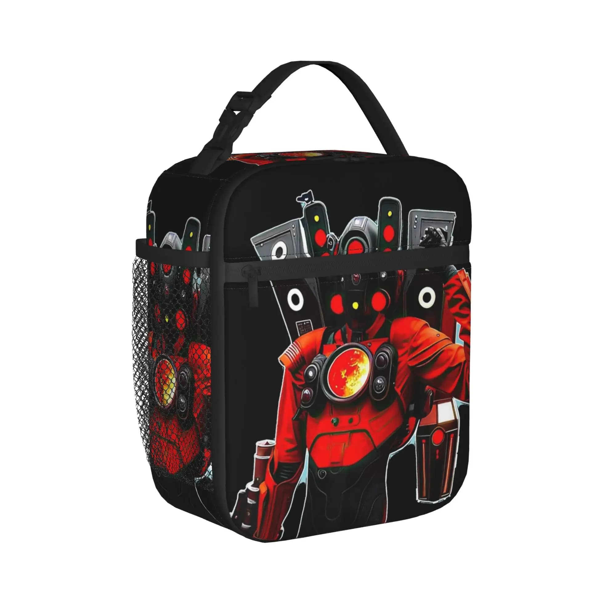 Borsa termica per il pranzo Skibidi Toilet Game, borsa termica riutilizzabile, contenitore per il pranzo Titan Speakerman, borsa portatile per il pranzo, borsa per alimenti