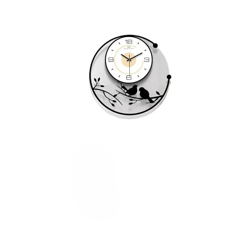 Decorative wall clock Fashion creative clock Living room Modern simple home dining room Clock wall hanging