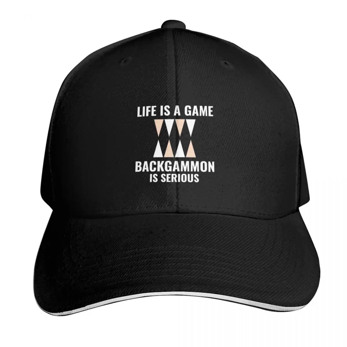 Backgammon Player Board Game Funny Sayings Gift Baseball Cap Icon summer hat New In Hat party Hat For Girls Men's