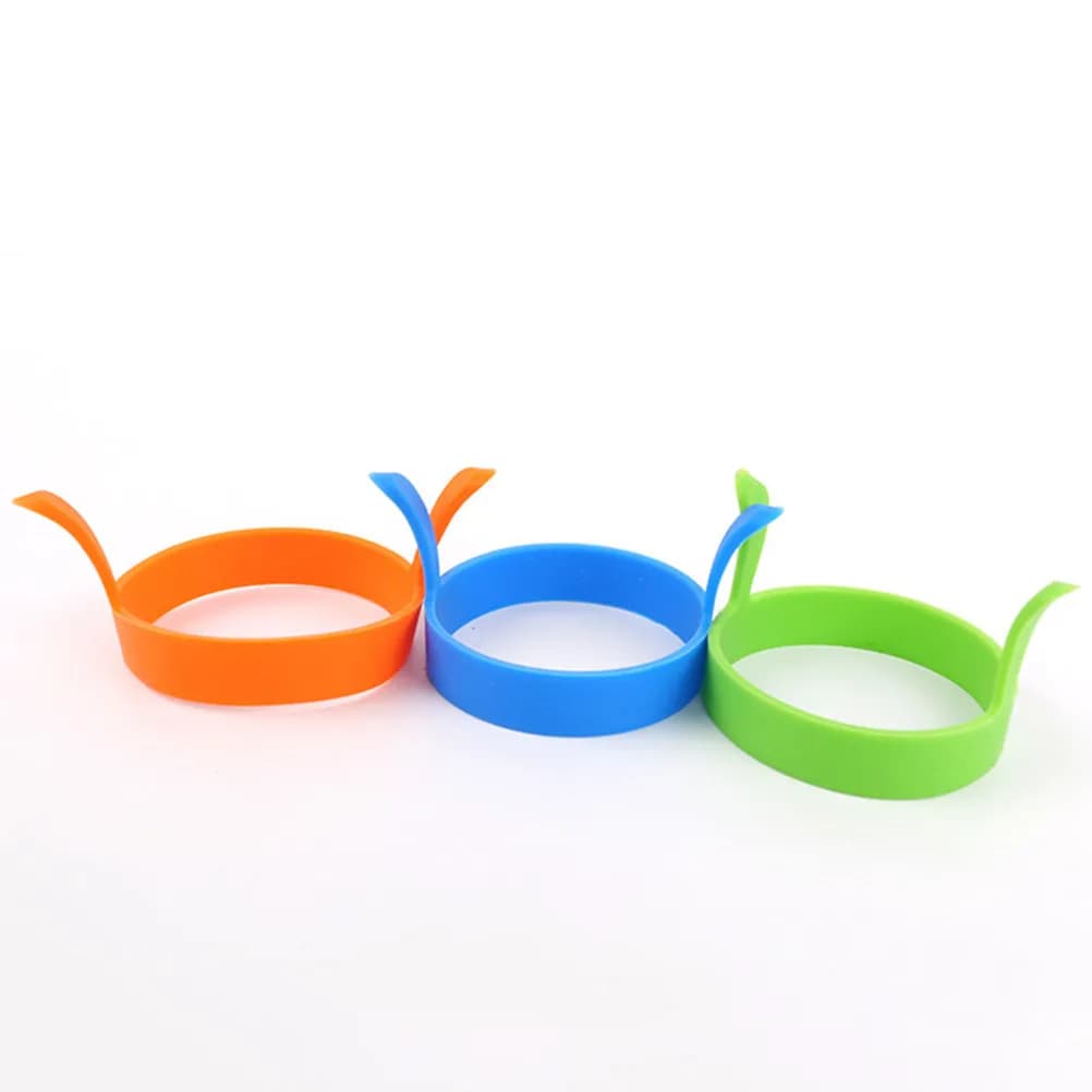 Silicone Egg Ring for Fried Eggs Pancakes Omelettes Poached Eggs Breakfast Sandwiches Bpa Free Nonstick Heat Resistant 240C