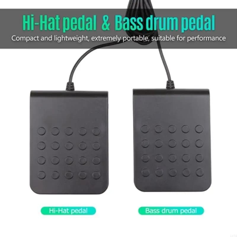 Electronic Drum Kits 9 Pads Roll-up Practice Drum Sets with Built-in Speaker Headphone USB for Kid, Adult, Beginner