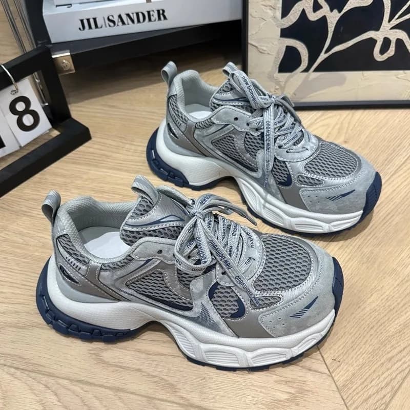Women's Robust Gymnastics Shoes With Lightweight and Breathable Mesh Shoes Fashionable Casual Sports Shoes Outdoor Versatile Tenis De Mujer