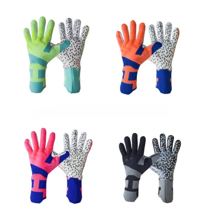 Nuovi guanti da portiere per giovani adulti guanti da portiere antiscivolo resistenti all'usura in lattice guanti da allenamento per giochi