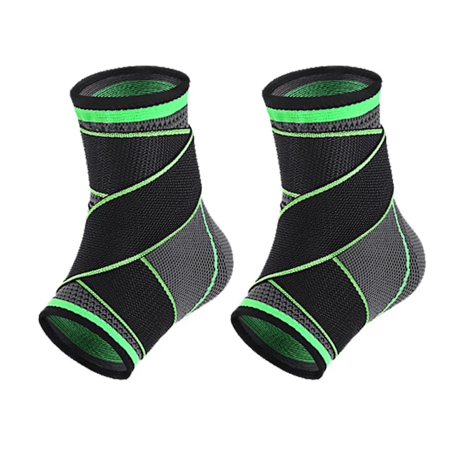 WOSWEIR supporto per caviglia a compressione uomo donna cinturino in Nylon tutore per cintura protezione elastica per fasciatura del piede attrezzatura da basket per calcio