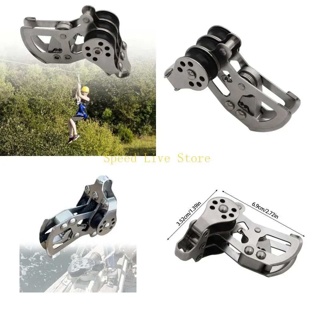 547C Corrosion Resistant Marine Pulley For Smooth Rope Handling Enhanced Durability