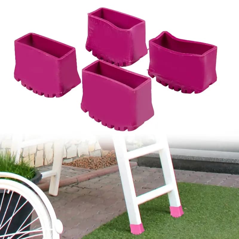 Coprigambe per scaletta Protezione per le gambe Coperture per cuscini Prolunga per gradini in legno Sedia Tavolo Pad Mobili Tappi in gomma Cuscinetti Tappetino da pavimento