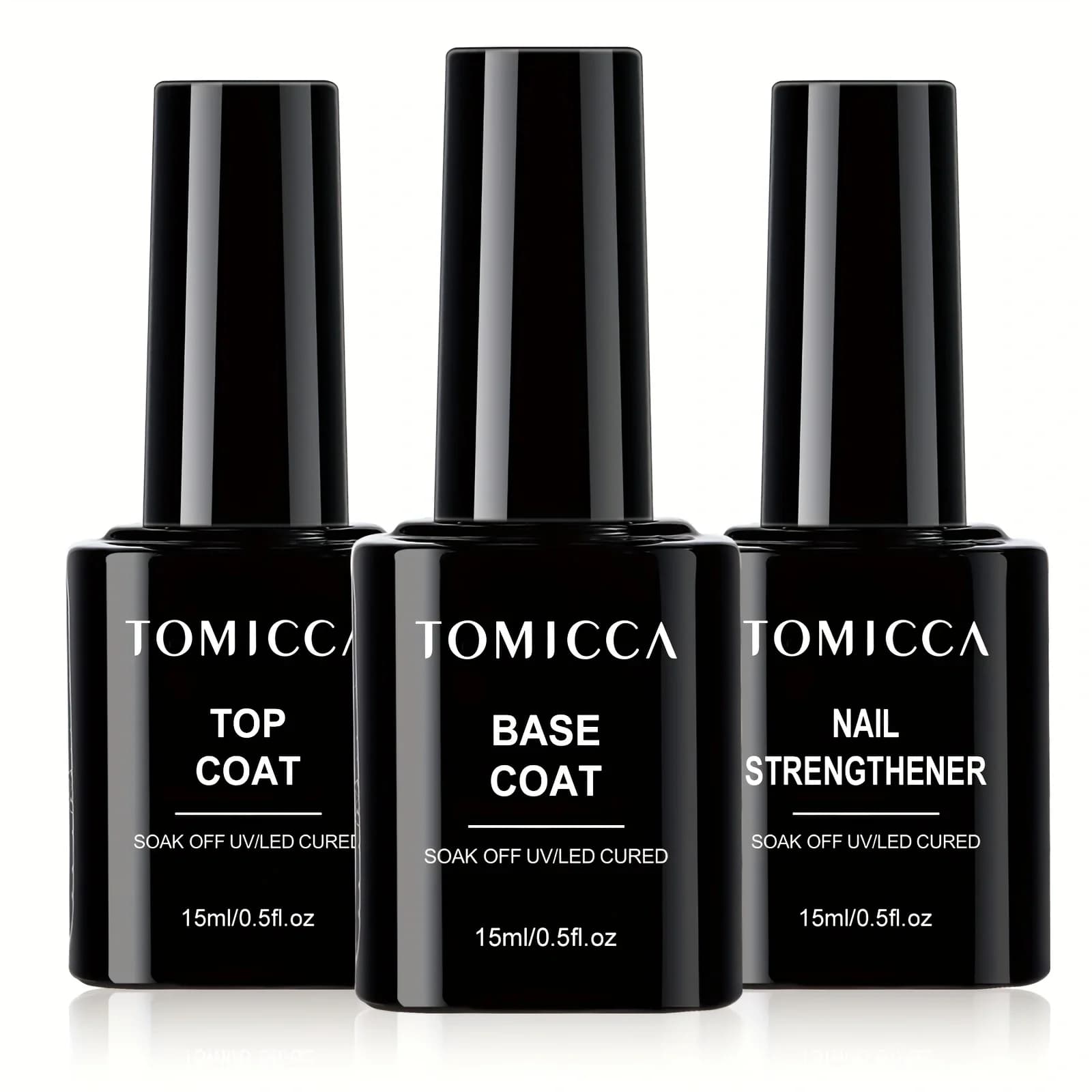 Set di 15 ml * 3 bottiglie di primer + tovaglietta + agente rinforzante per unghie, adatto per il design di nail art da donna a casa e nel salone