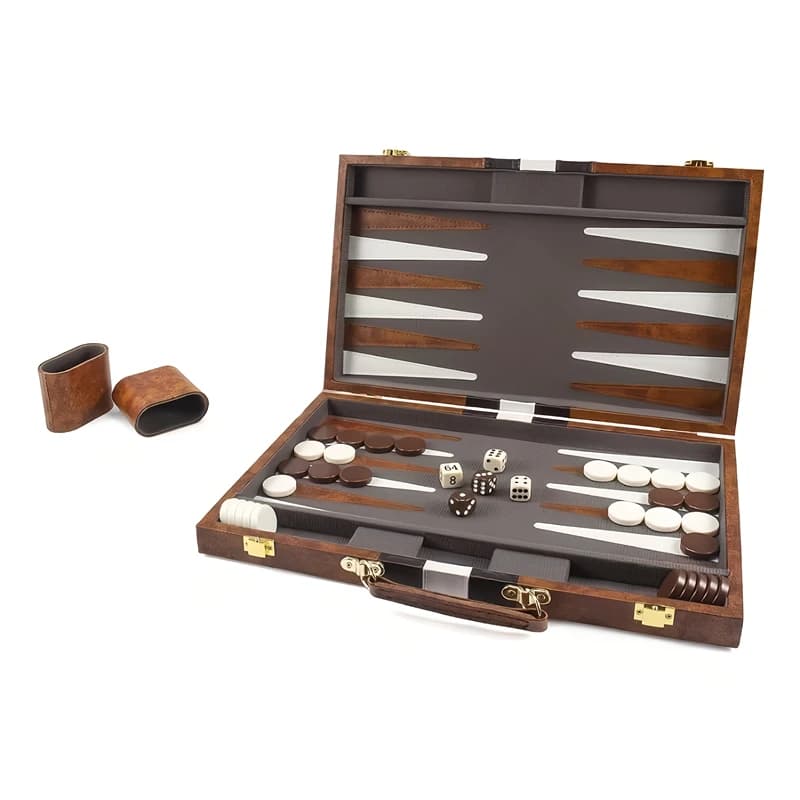 Chess 38cm/15inch Classic game set folding board, standard version, portable travel game, ideal gift for strategy enthusiasts