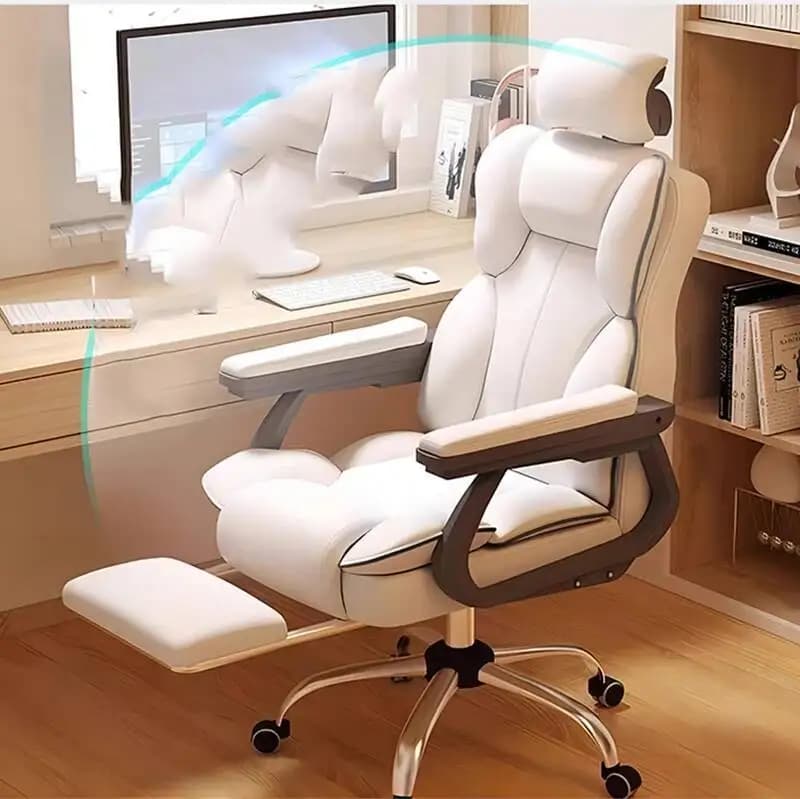 Poltrona reclinabile Comfort Lounge Sedia da ufficio Sedie girevoli Gioco Poltrona da studio mobile Comodo e confortevole Silla Gaming Mobili per la casa
