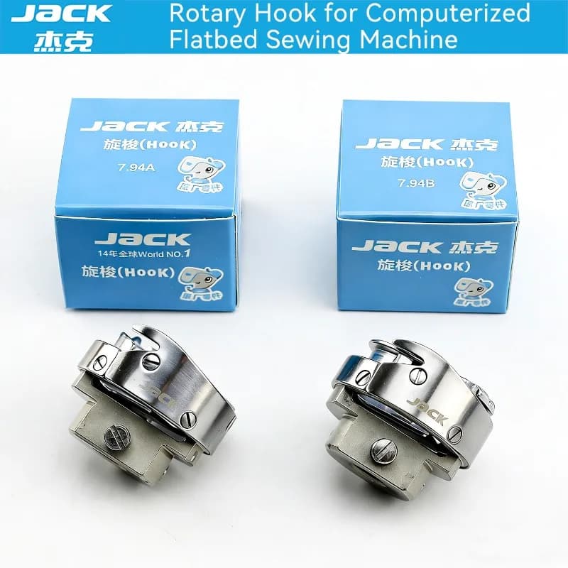 Accessori per Cucito, Gancio Rotante Originale Jack A3/A4/A5 7.94A/B BTR, Gancio per Macchina da Cucire Industriale Computerizzata a Letto Piatto