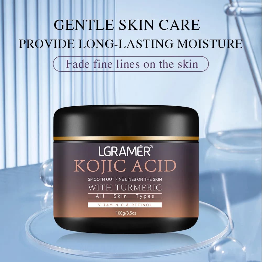 Cogico Acid Vitamin C and Curcuma Moisturizing Cream for Face Dissolvency Dark Macchia Smoothing Rugs Skin Smoothing Strings Clear facial cream