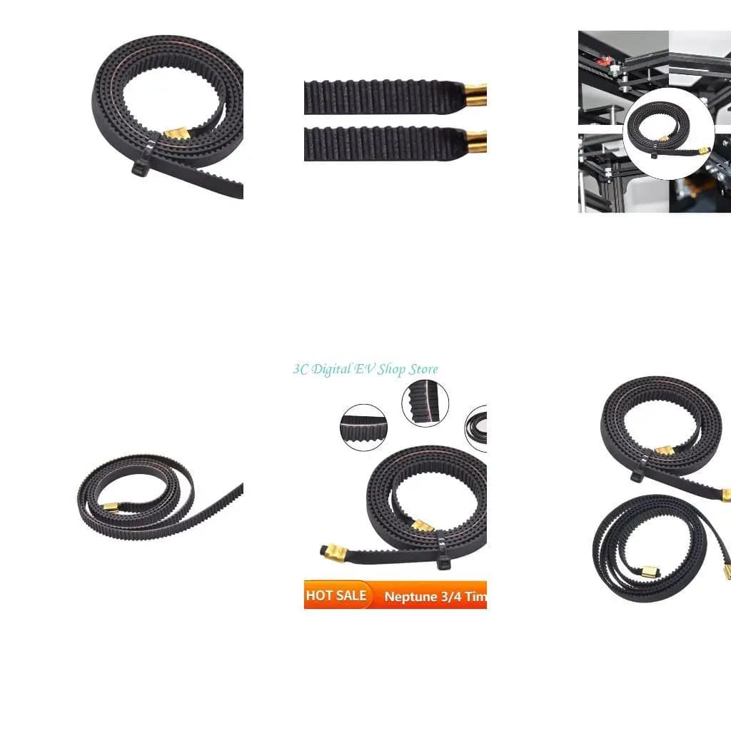 Cintura distribuzione della stampante E74D per 3 4 x Asse Y Asse Parte della stampante Cintura 2GT-634 mm