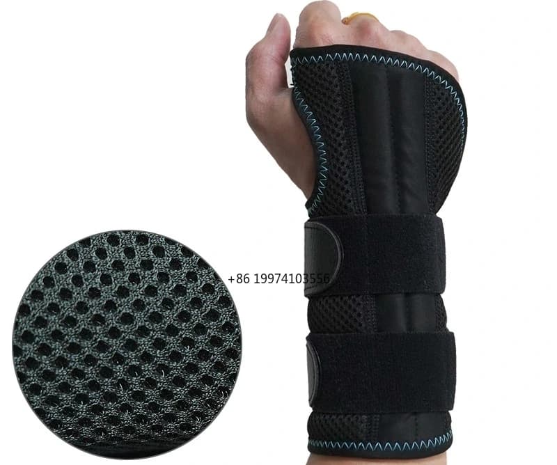 Stecca Tendine di compressione avvolgente Tutore da polso classico regolabile per distorsioni sportive Supporto per mano fisso staccabile