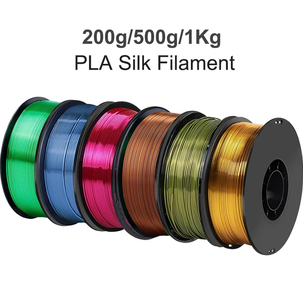 3D filament wire PLA Silk 1,75 mm 3D Printer Material 250 g, 500 g, 1 kg 3D Printing Reels, Filament Wire Vacuum Packing