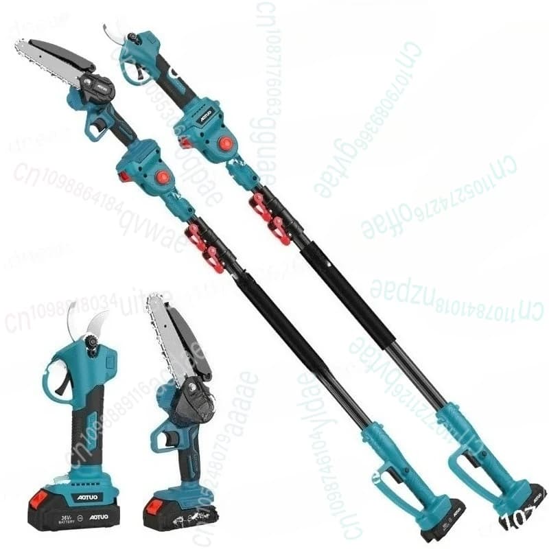 High branch shears High branch saw Telescopic high-altitude shears Electric brushless pruning shears saw