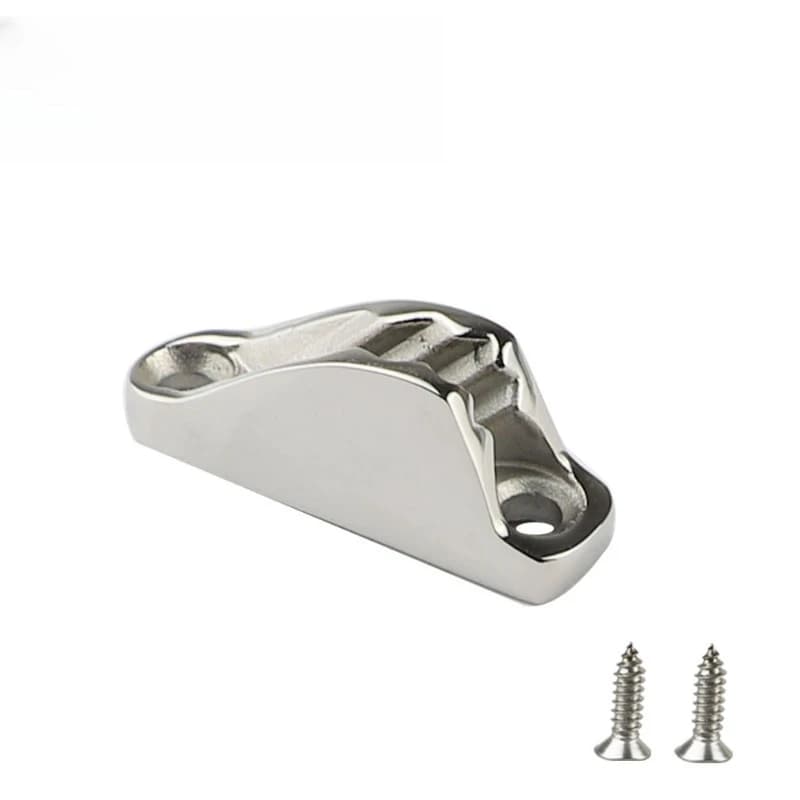 Stainless Steel 316 Rope Clamp, Marine Sailing Rope Clamp Board, Pilates Cable Buckle, Rope Buffer Reducer