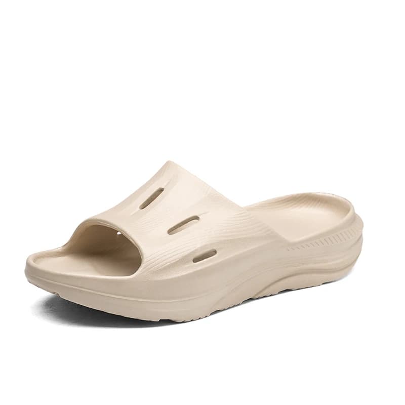 Sandali antiscivolo casual con suola spessa da uomo Pantofole da spiaggia comode e leggere scarpe da bagno per famiglie da uomo 2024 nuove