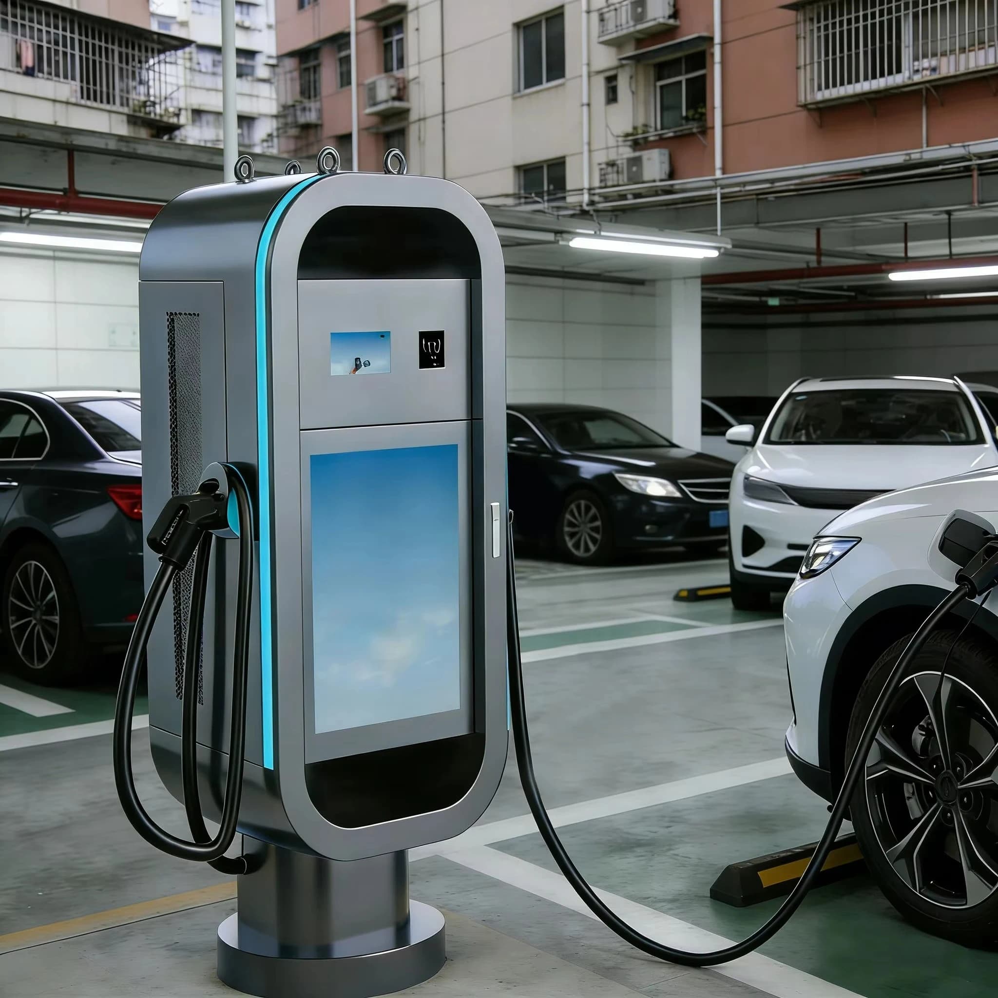 EU Standard EV Charger Fast Charging Station Charging Pile for New Energy Vehicles CE UKCA Certified 30kw 40kw 120kw 180kw 240kw
