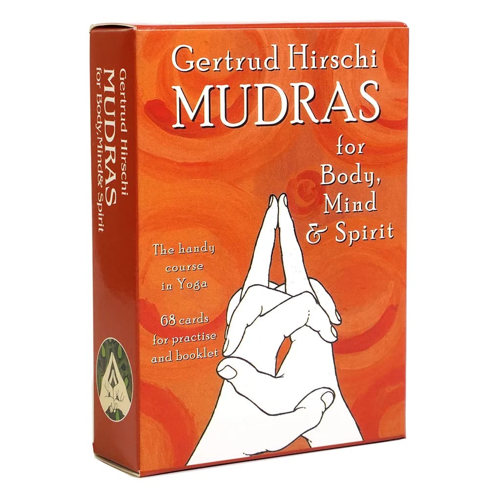 Mudras For Body Mind And Spirit Yoga Corso 68 carte pratiche Tarocchi Oracle Deck