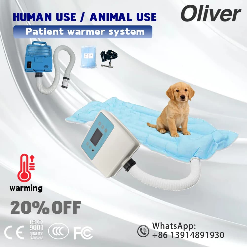 Air Warming Blanket patient warmer Automatic Convection Heating Gear, Adjustable Warm Output for Human and Pet Daily Nursing