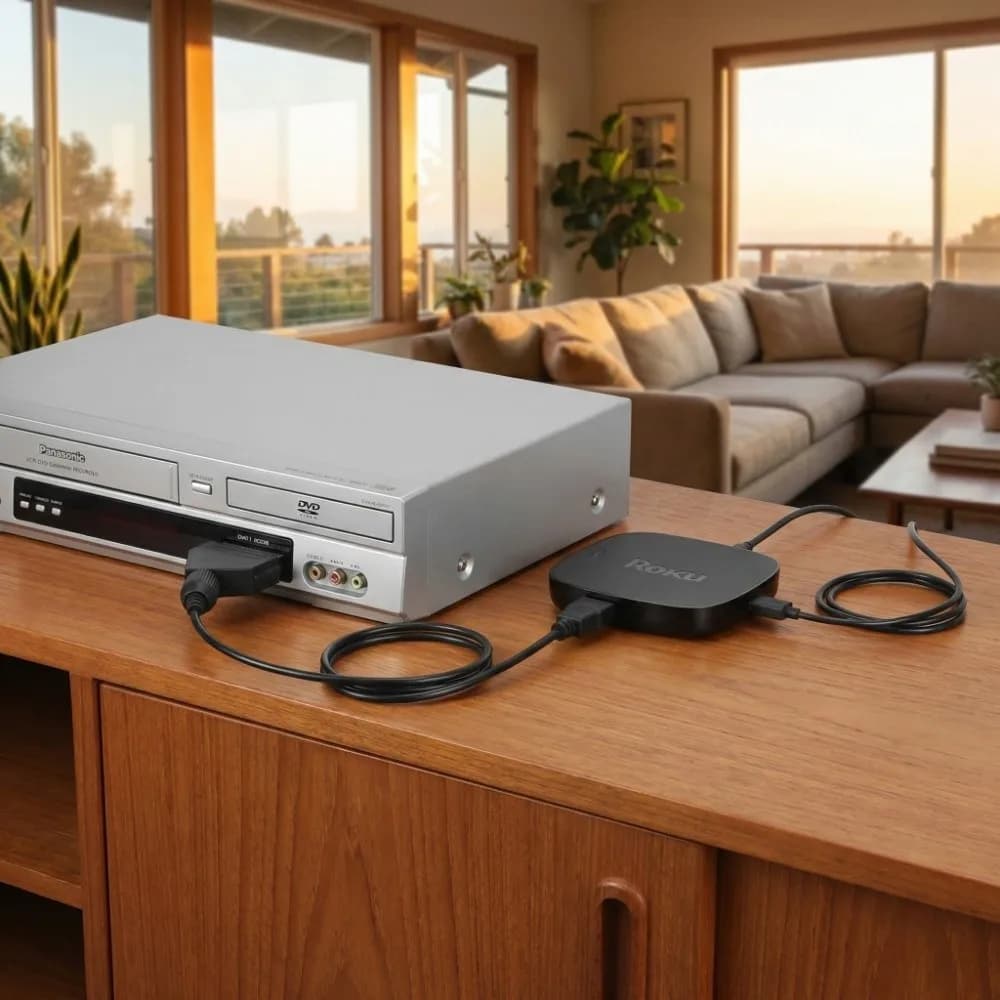 Cavo di supporto PAL NTSC HDMI, cavo HD digitale plug-and-play da HD a SCART per TV, VHS, VCR, DVD