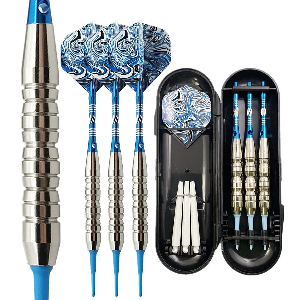 3 pezzi di freccette in nylon con punta morbida professionale 21g competizione freccette competitive sport indoor lancio freccette elettroniche set