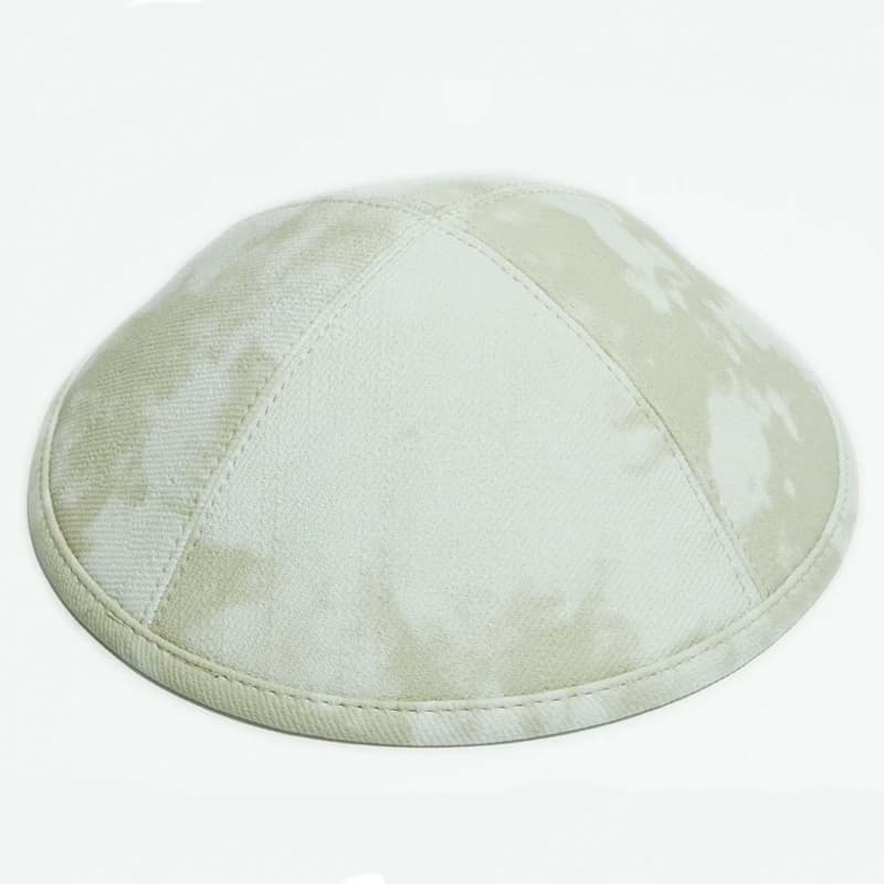 Cappello Kippa Judaica in lino con logo personalizzato all'ingrosso Cappello Israele Kippah ebraico Kippot Bar Mitzvah Yarmulke per regalo.