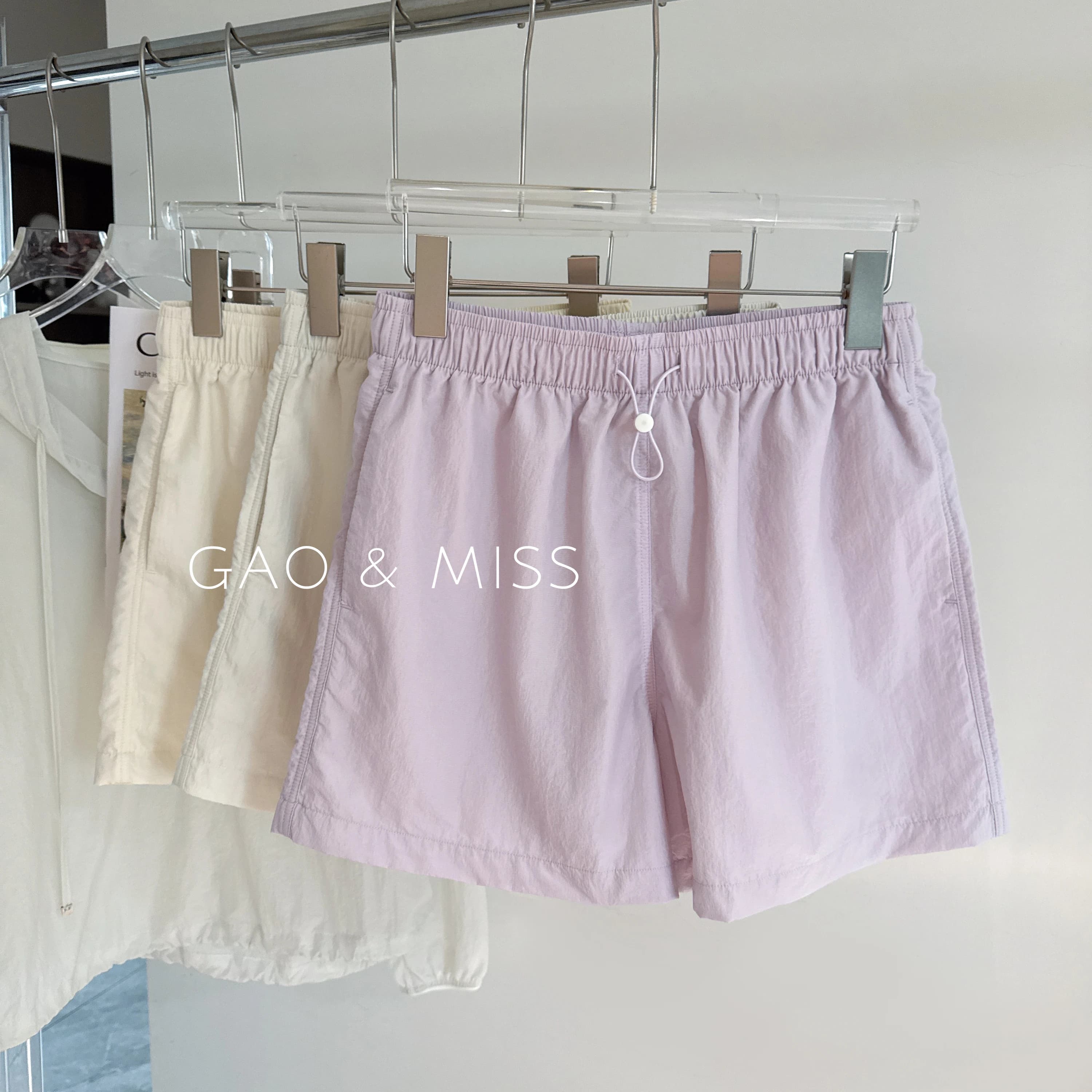 Lightweight Casual Sports Shorts Women's Summer New Style Quick Dry Outdoor Cycling Fitness Pants High Waist Nylon Polyester
