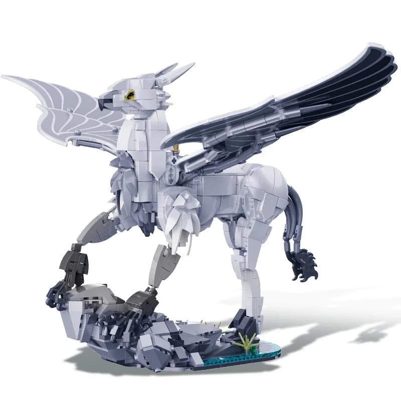 Creativo MOC 698 pz Mondo Magico Ippopotamo Modello Building Blocks Set Creatura Magica Figure Kit Mattoni Giocattoli Per I Regali Dei Bambini