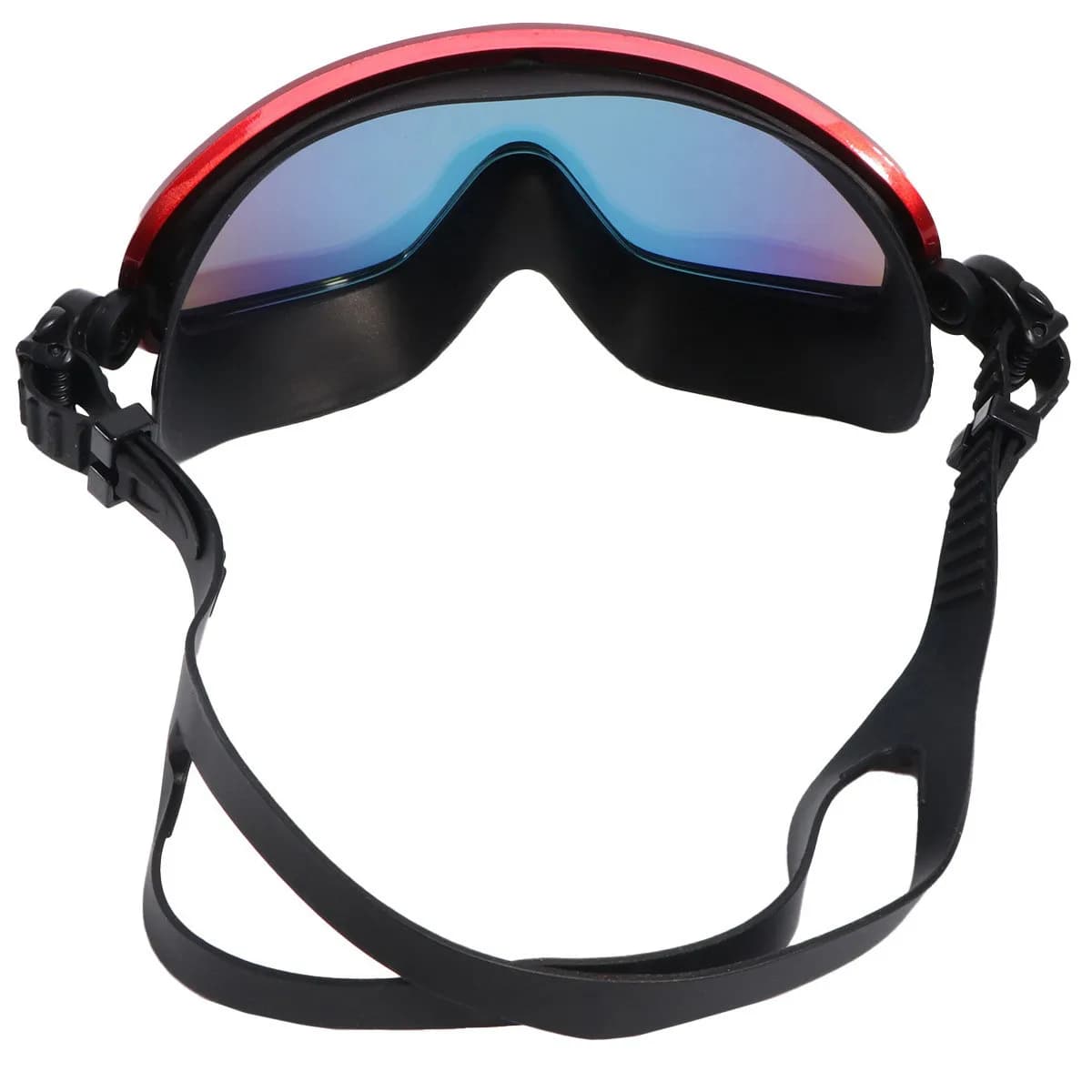 Waterproof Swimming Glasses Antifog Goggles Red Thickened Silicone Seal Easy Snap Joint Diving Swimming Equipment Eye Protector