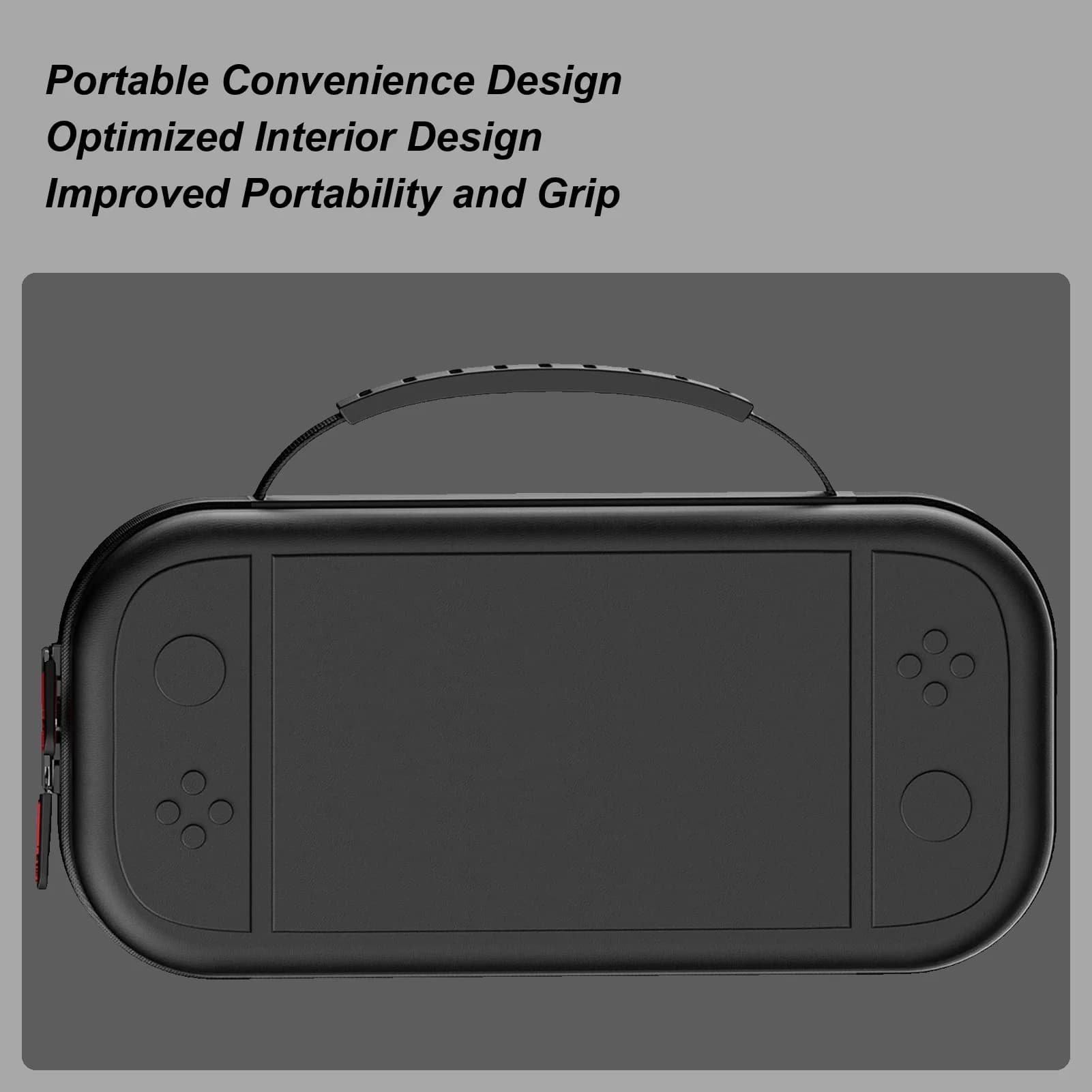 Per NintendoSwitch 2 Custodia per console di gioco portatile Supporto per lettore di giochi da viaggio Supporto per console elettronico portatile impermeabile
