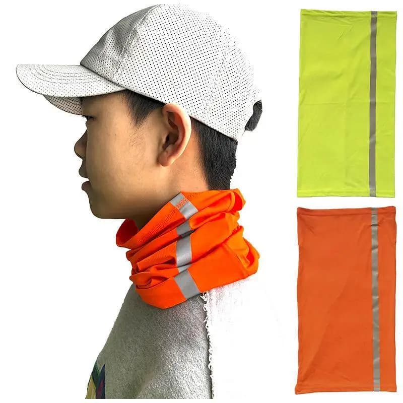 Motorcycle Half Face Mask Scarf Sunscreen Windproof Stretchable Summer Neck Cover for Riding Cycling Outdoor Work