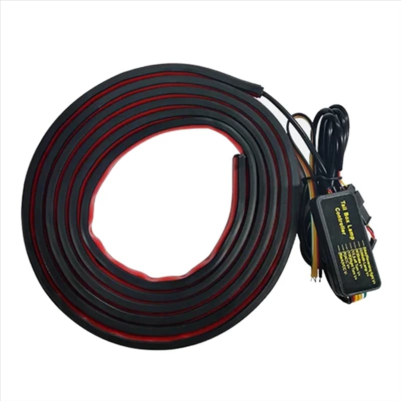 ABOK-Truck Coda posteriore Luce di guida Striscia Freno impermeabile Flash Indicatore di direzione Spia 24V Sistema di sicurezza
