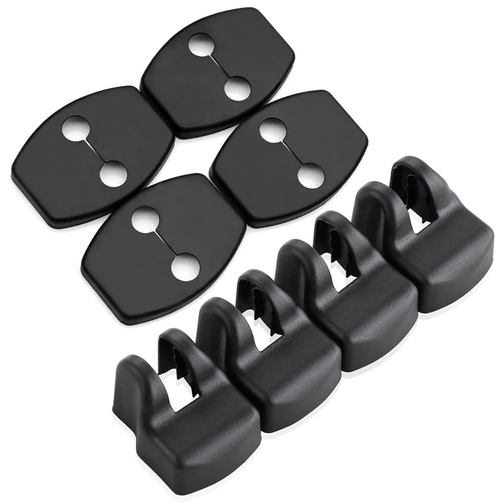 8pcs tappo di copertura della serratura della porta per Toyota RAV4 Highlander Kluger Land Cruiser Prado FJ Cruiser Sequoia Tundra accessori