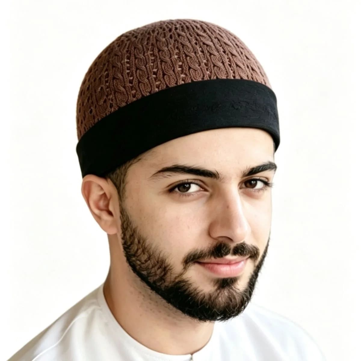 Muslim Caps For Men Clothing Skull Prayer Hat Knitted Mesh Kufi Kippah Islamic Saudi Arabia Jewish Summer 0789
