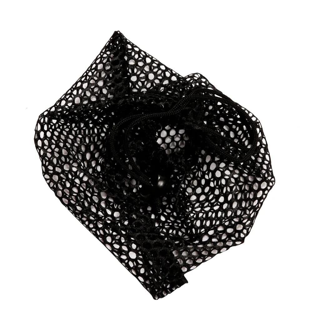 Set di 3 Sacchetti a Rete per Palline da Golf, Tennis e Ping Pong, con Chiusura a Coulisse, Resistenti e Leggeri