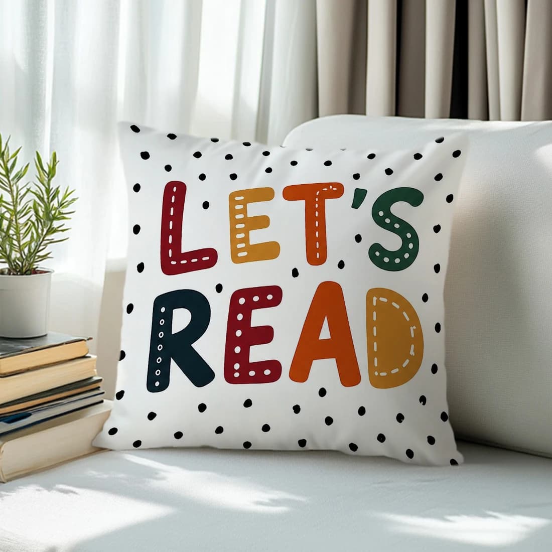 Happy Learning Back To School Season Cushions Pillowcase Polyester Cushion Cover Throw Pillow Pillowcover Home Car Sofa Decor