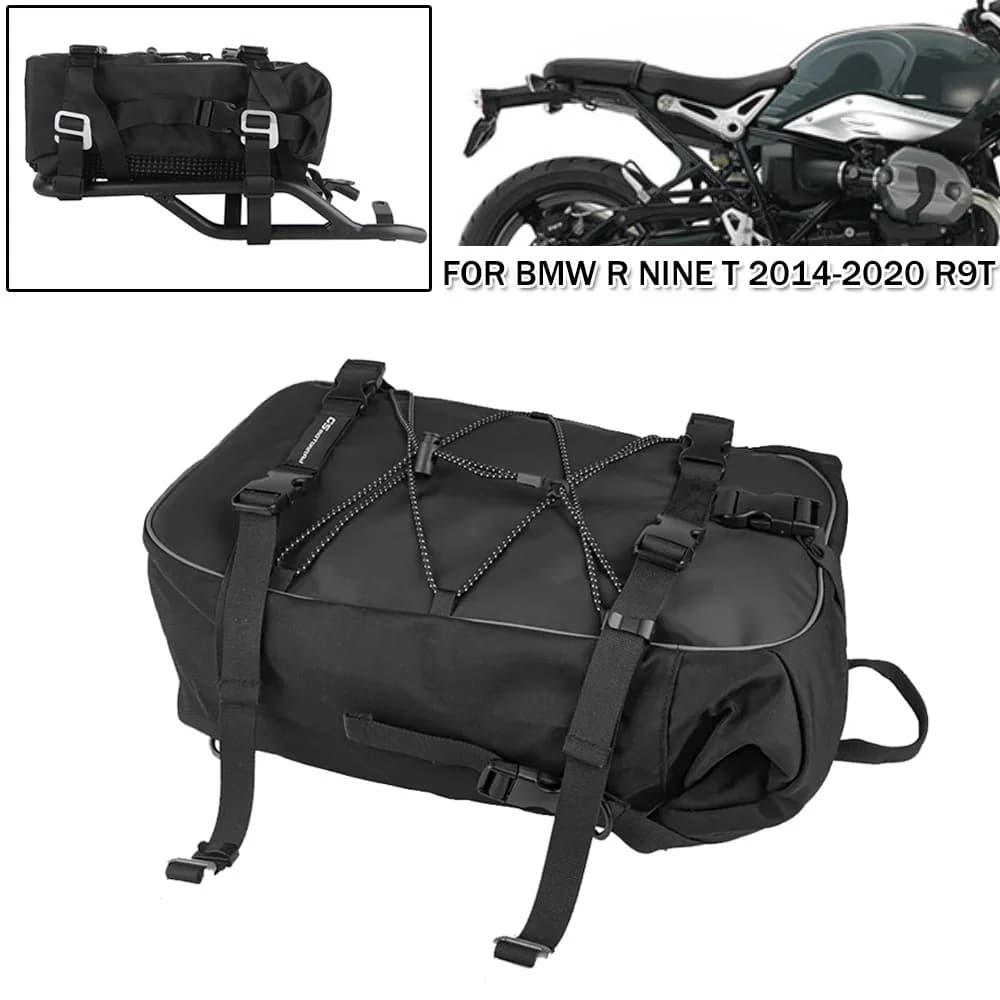 Motorcycle Back Bag Tailbags Multifunction Saddle Waterproof Bag Backpack for BMW RNINET Pure Racer 2014-2020 for TRK