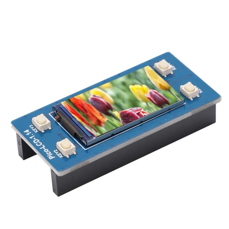 Modulo LCD a colori con display SPI, risoluzione 240 x 135, per Raspberry Pi Pico, 2,6 ~ 5,5 V, 1,14 pollici