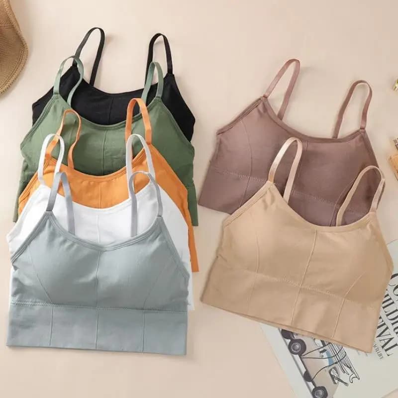 Reggiseno Sportivo Senza Cuciture da Donna, Reggiseno Push-Up Imbottito per Palestra e Corsa, Top Elastico da Donna per Fitness e Allenamento