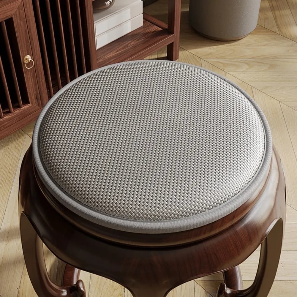 New Round Seat Cushions Anti-Slip Woven Seat Mats Breathable Comfortable Chair Cushion Sofa